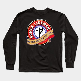 Union Lineman Long Sleeve T-Shirt